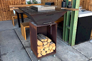 BIGQUBE FEUERPLATTENGRILL - Grillplatte