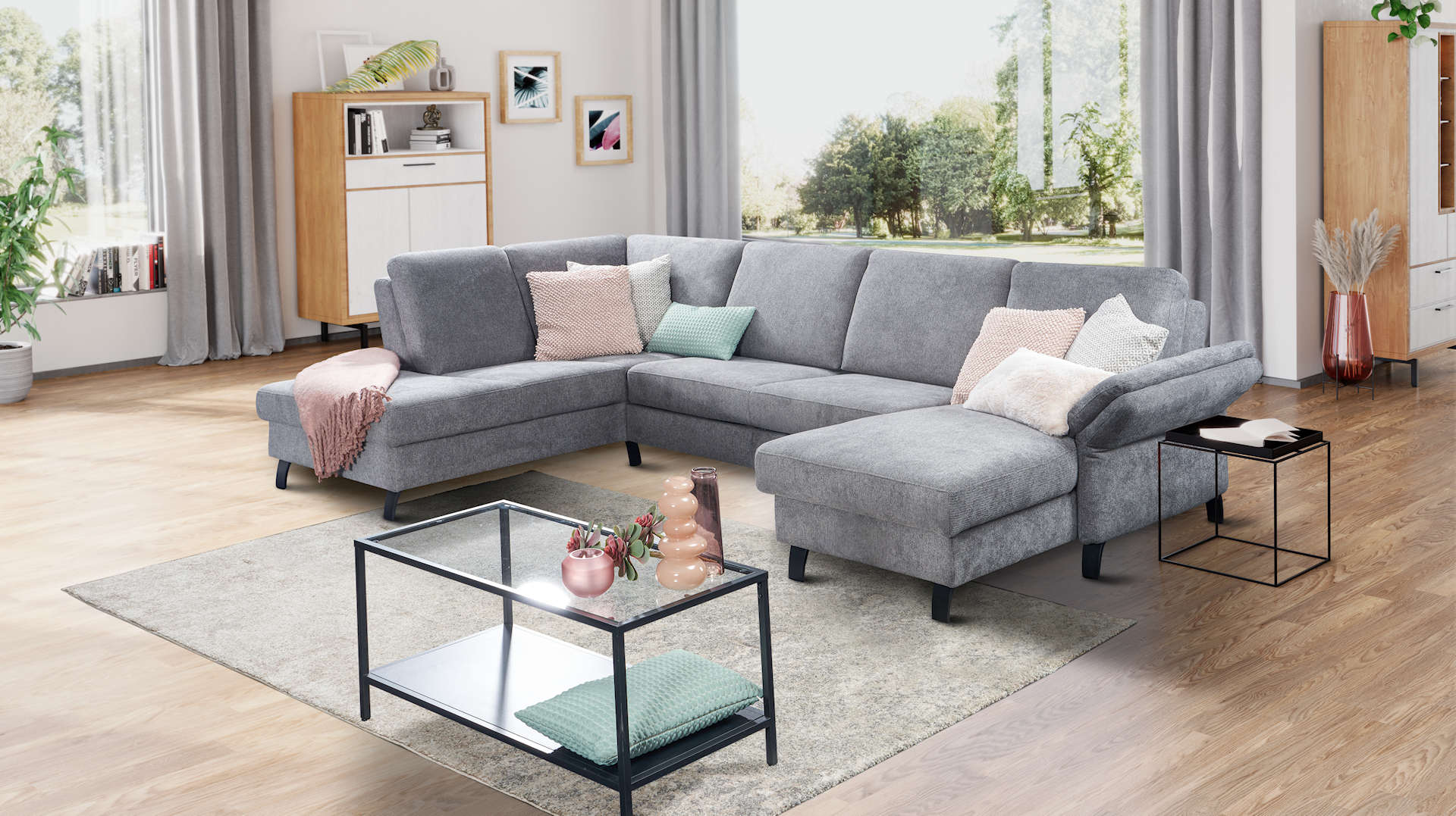 Polstergarnitur Z21890 - Stoffbezug