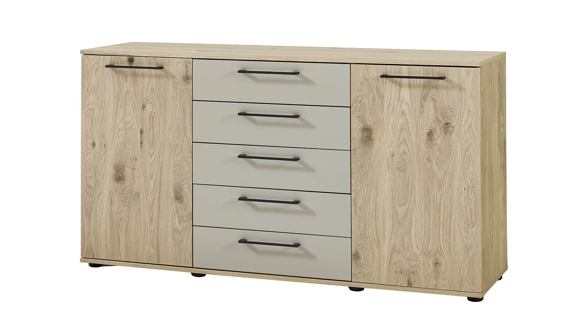Kommode Schlafzimmer Balkeneiche - Lack Z21839-3