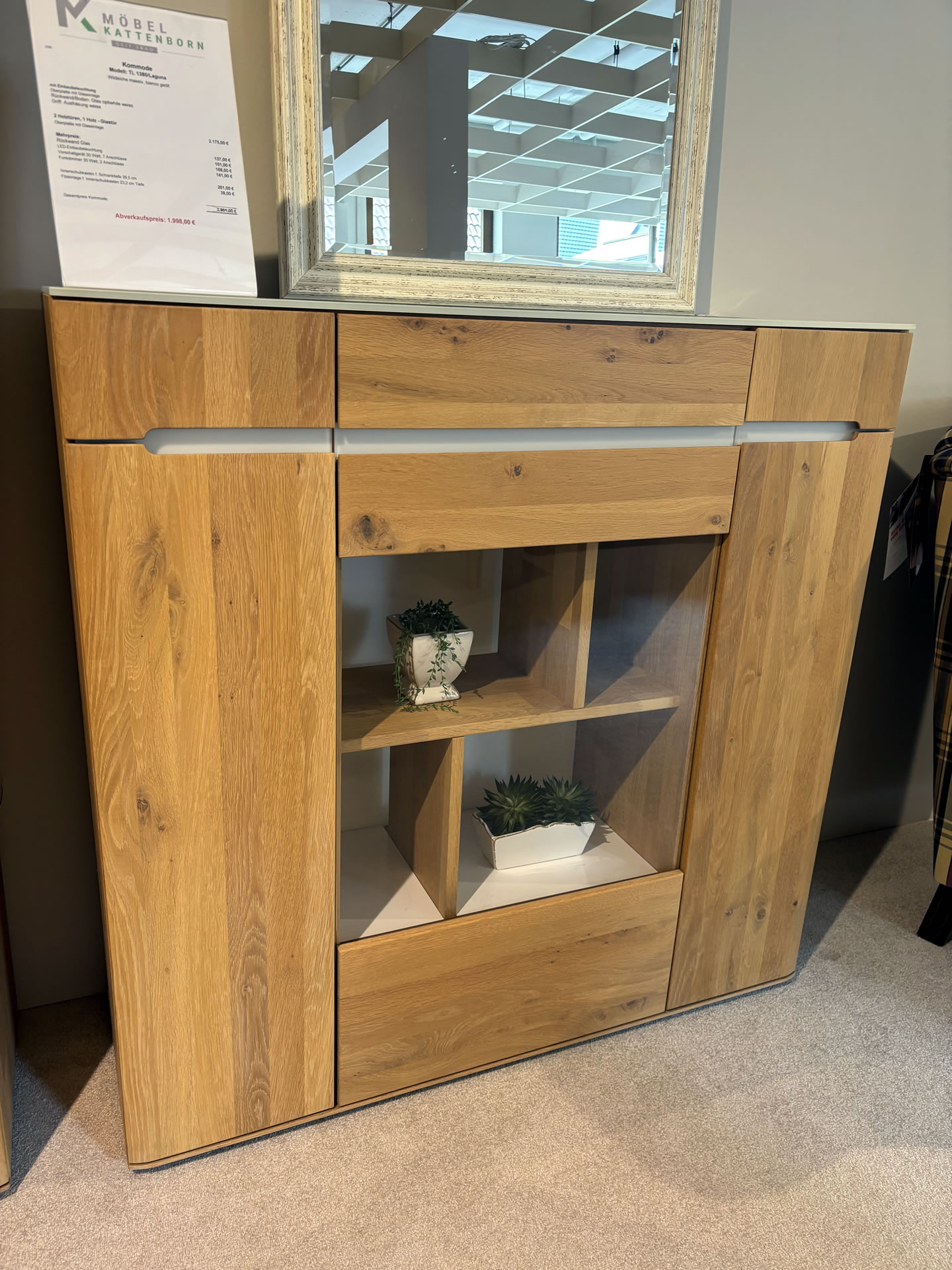 Kommode TL 1380 Laguna von Decker Massivholz