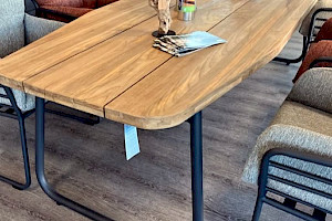 Gartentisch Teakholz massiv 240x90cm