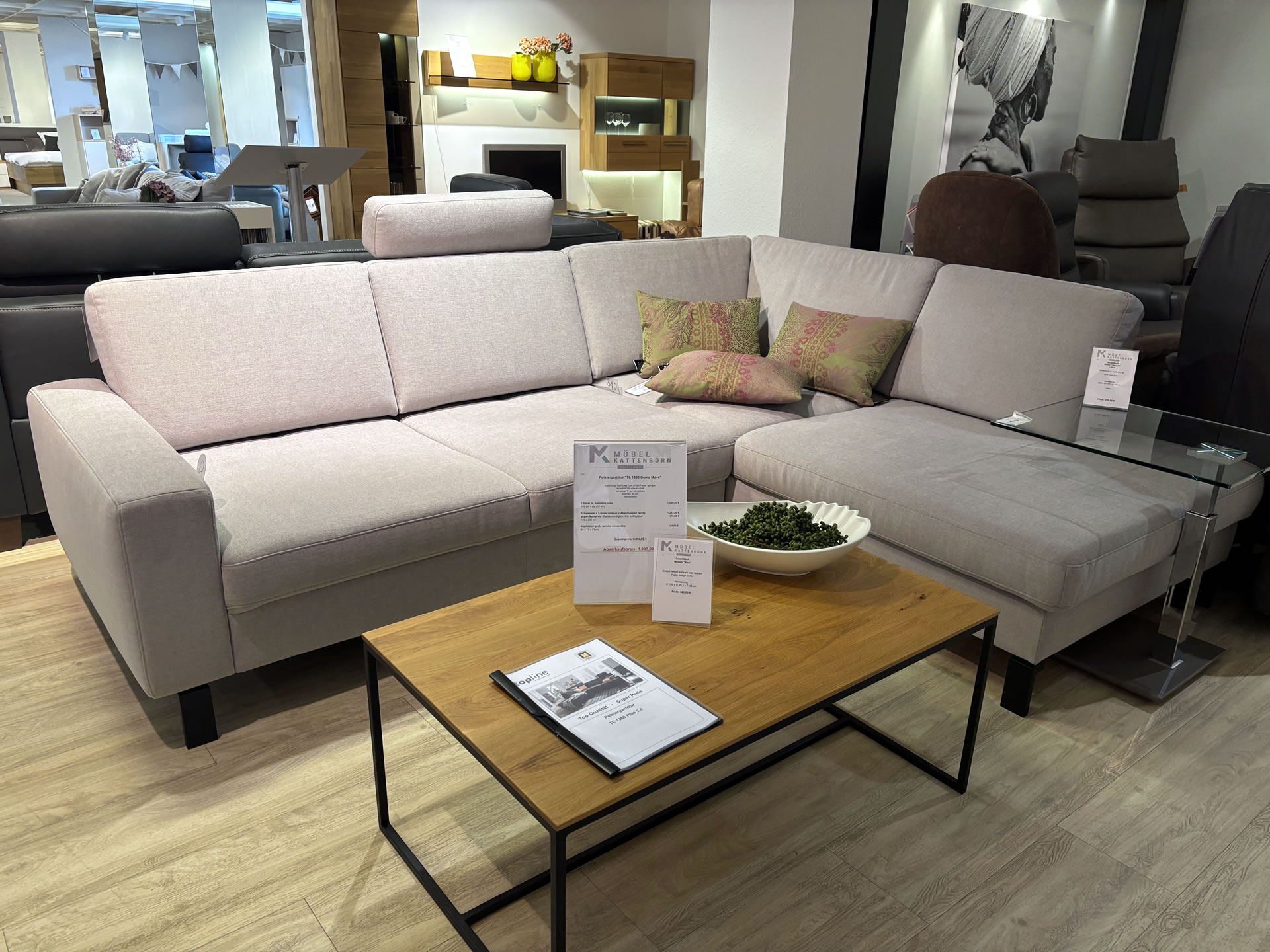 Polstergarnitur TL 1360 Como Move