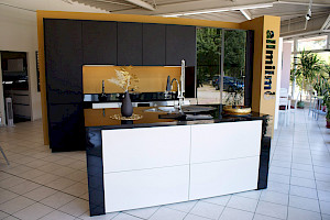 allmilmö MA Wave und Opaco Moderne Designküche