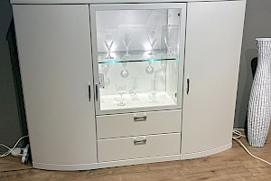 Musterring KIRA Sideboard in Lack matt weiß