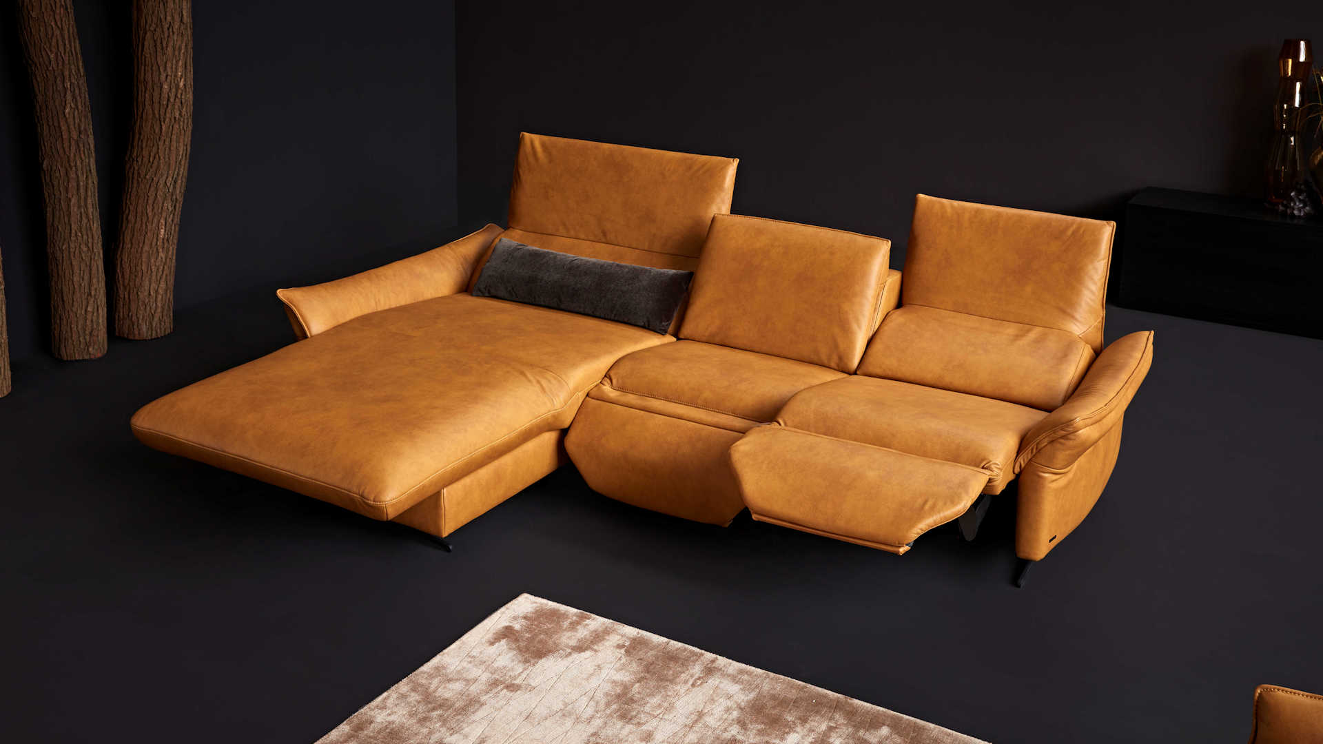 Polstergarnitur Z22788 - Leder, inkl. Funktion