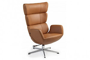 Ledersessel Z22914 - drehbar, Kippfunktion