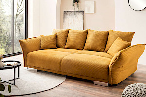 Big Sofa Cord gold Z22958