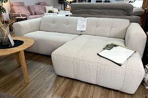 Wohnlandschaft Sofa Garnitur creme